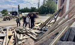 Akçadağ'daki Cami İnşaatı Sürüyor