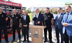 '21  İtfaiye Aracını Filoya Kazandırdık, Yenileri de Gelecek'