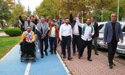 İnönü Üniversitesi'nde Filistin'e Destek Yürüyüşü Düzenlendi
