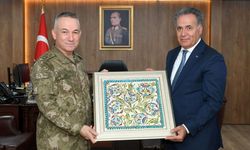 Rektör Akpolat'tan Korgeneral Gültekin Yaralı'ya Ziyaret