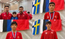 Malatya Sporcu Eğitim Merkezi Güreşçilerinden Helsinki'de 5 Madalya
