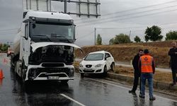 TIR'ların Karıştığı Kazalarda 4 Kişi Yaralandı