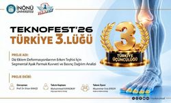 İnönü Üniversitesi Araştırma Projesi TEKNOFEST'te 3'üncü Oldu