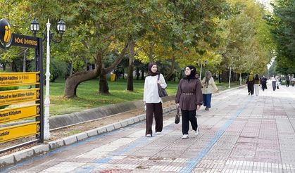 Üniversitede Öğrenciler Ders Başı Yaptı