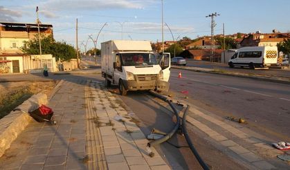 Kamyonetin Çarptığı Yaya Ağır Yaralandı