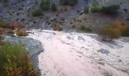 Yağışlar Dereleri Coşturdu, Bazı Bölgelerde Taşkın Oldu
