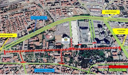 İnönü Caddesi'nde Prova ve Bayram Nedeniyle Yasak