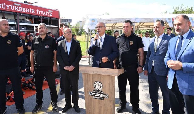 '21  İtfaiye Aracını Filoya Kazandırdık, Yenileri de Gelecek'
