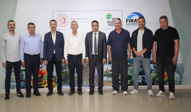 Cömertoğlu'ndan Fırat Kalkınma Ajansı'na Ziyaret