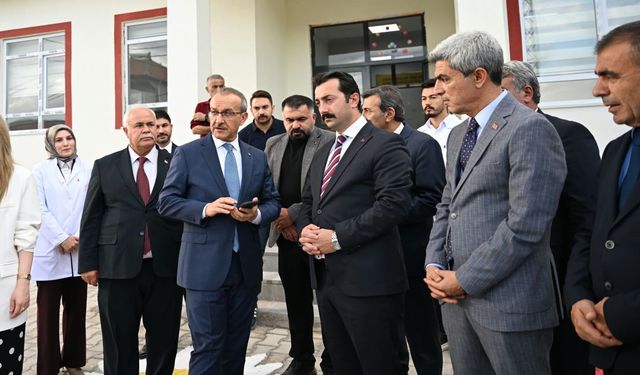 Vali Yavuz, Hekimhan'da İncelemelerde Bulundu