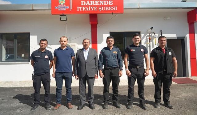 Başkan Bozkurt İtfaiye Personelini Ziyaret Etti
