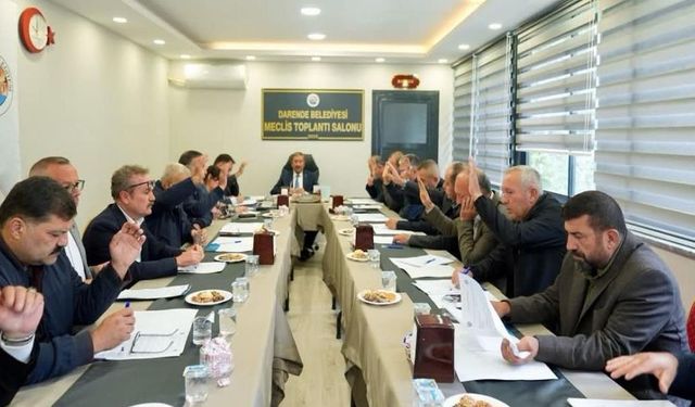Darende Belediye Meclisi Toplandı