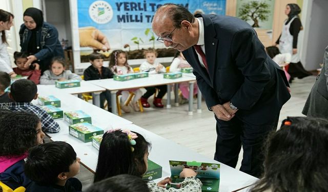 Ana Okullarında "Yerli Tohum Milli Tarım Eğitimi" Sürüyor