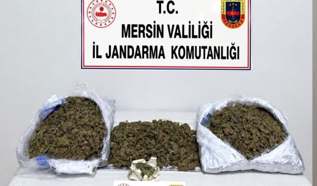 Malatya'dan Mersin'e Uyuşturucu Götürürken Yakalandı
