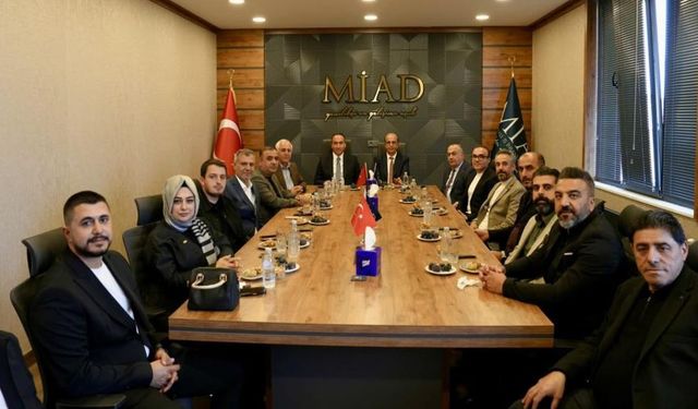 Yeşilyurt Belediye Başkanından MİAD Yönetimine Ziyaret
