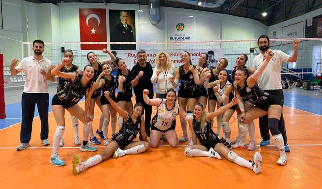 Kadınlar Voleybolda Bir Galibiyet, Bir Mağlubiyet
