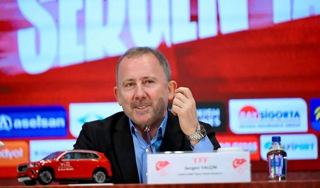 TFF, Teknik Direktör Sergen Yalçın İle 4 Yıllık Sözleşme Yaptı