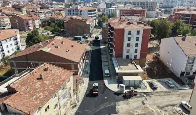 Cirikpınar ve Halfettin'de Sokaklar Asfaltlanıyor
