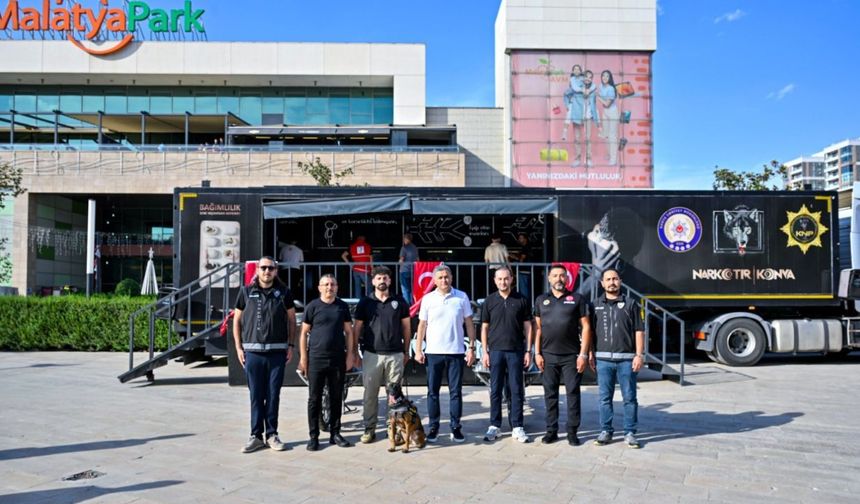 Narko TIR Malatya'da Bilgilendirme Çalışması Yaptı
