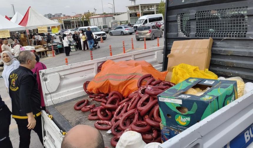 'Yöresel Ürünler Fuarı'nda Bozuk Gıda Ele Geçti
