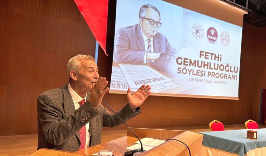 Fethi Gemuhluoğlu İçin Arapgir'de Anma Programı