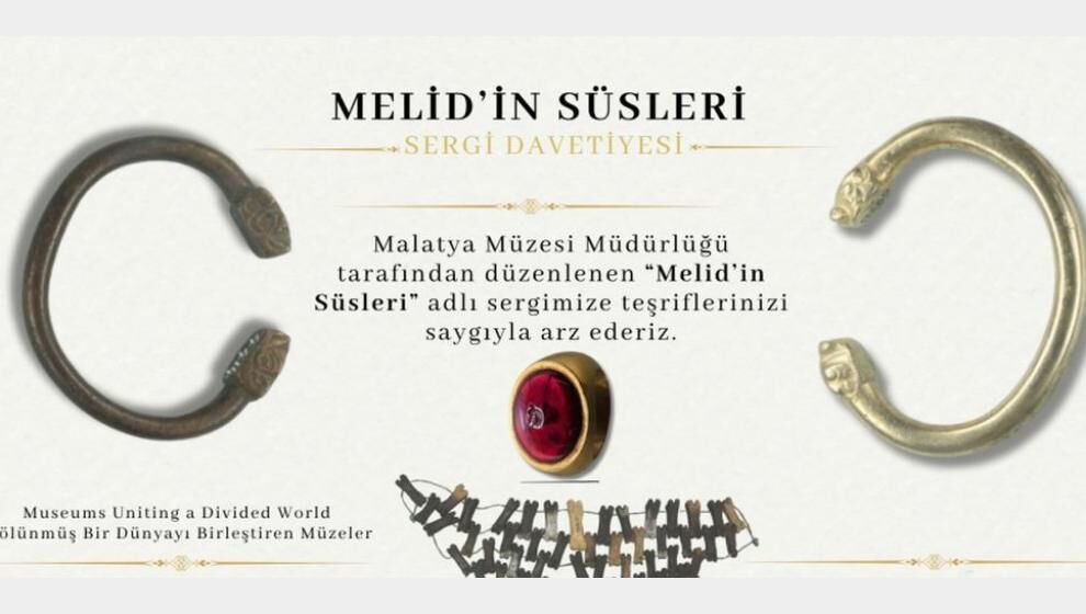 Arslantepe Karşılama Merkezi'nde 'Melid'in Süsleri' Sergisi