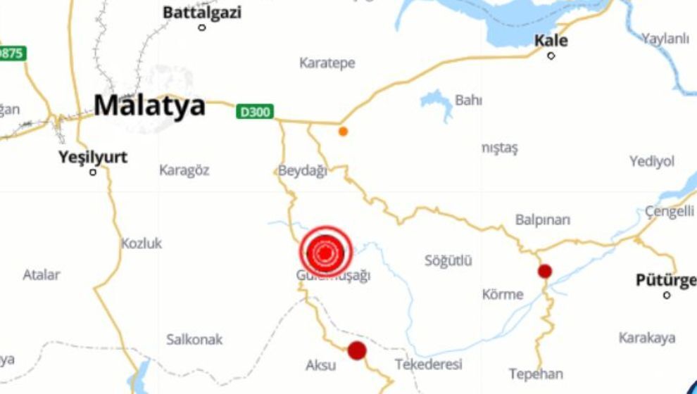 5 Büyüklüğündeki Deprem Korkuttu!..