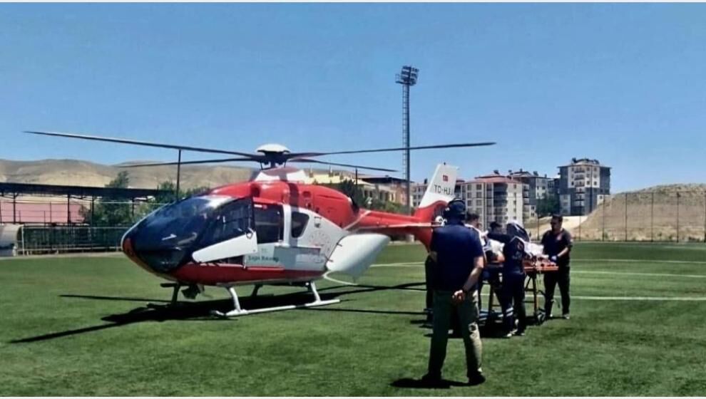 16 Yaşında Kalp Krizi Geçirdi, Helikopterle Sevk Edildi