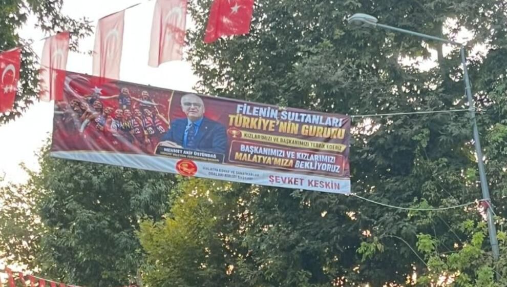 Filenin Sultanlarına Pankartlı Malatya Daveti