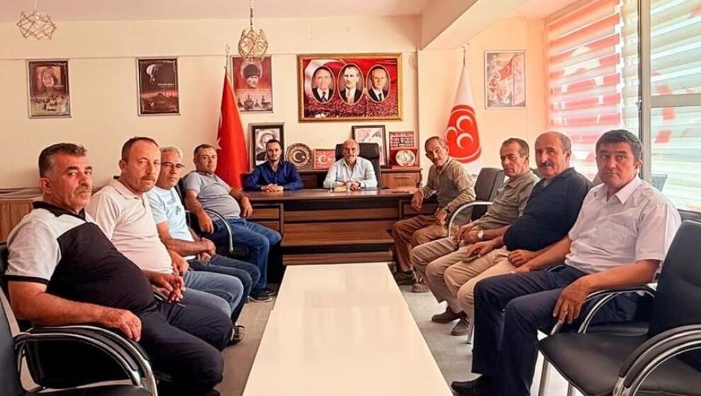 MHP'nin Yeni İlçe Yönetimi İlk Toplantısını Yaptı