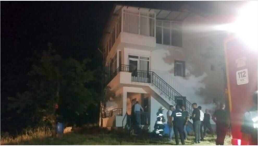 Sarıhacı'daki Bir Evde Elektrik Kontağı Yangın Çıkardı