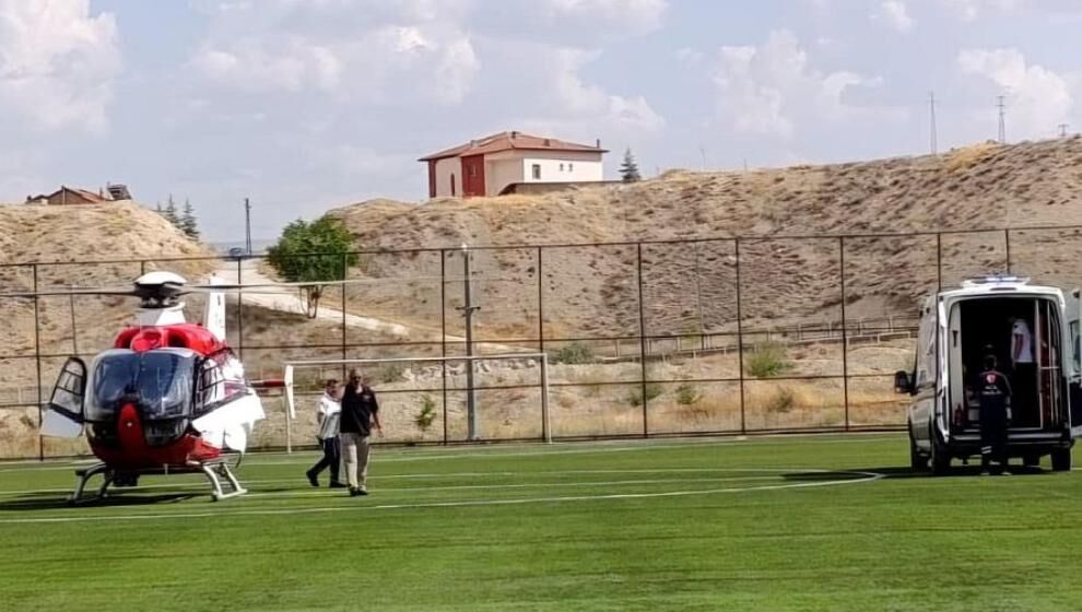 Hava Ambulansı 97 Yaşındaki Hasta İçin Havalandı