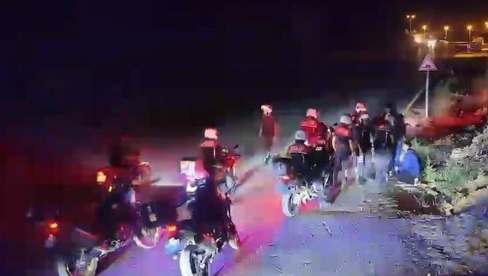 Motosikletli Polis Timlerinden Asayiş Denetimi
