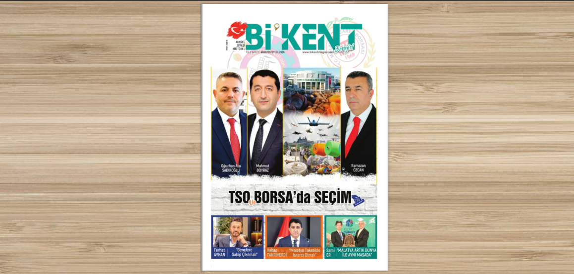 Bİ'KENT Dergisi'nin Yeni Sayısı Yayınlandı