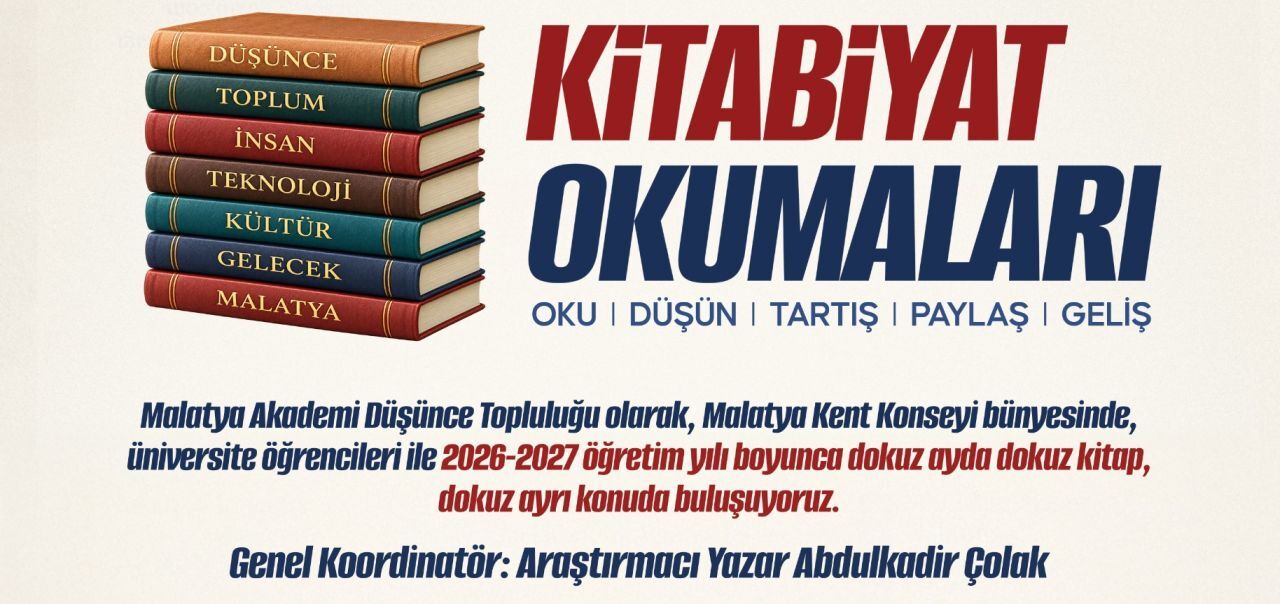 9 Ay, 9 Kitap, 9 Konu: “Kitabiyat Okumaları” Başlıyor