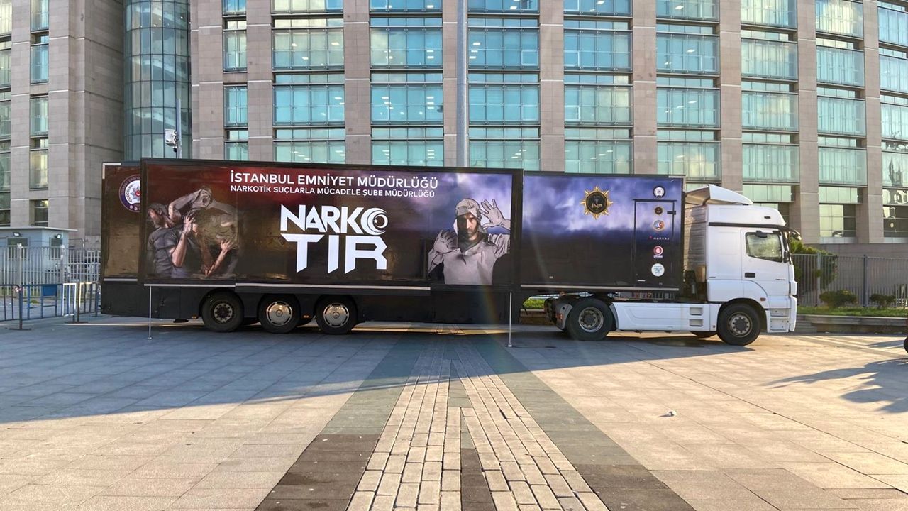 Narko TIR Malatya'da Ziyarete Açılacak
