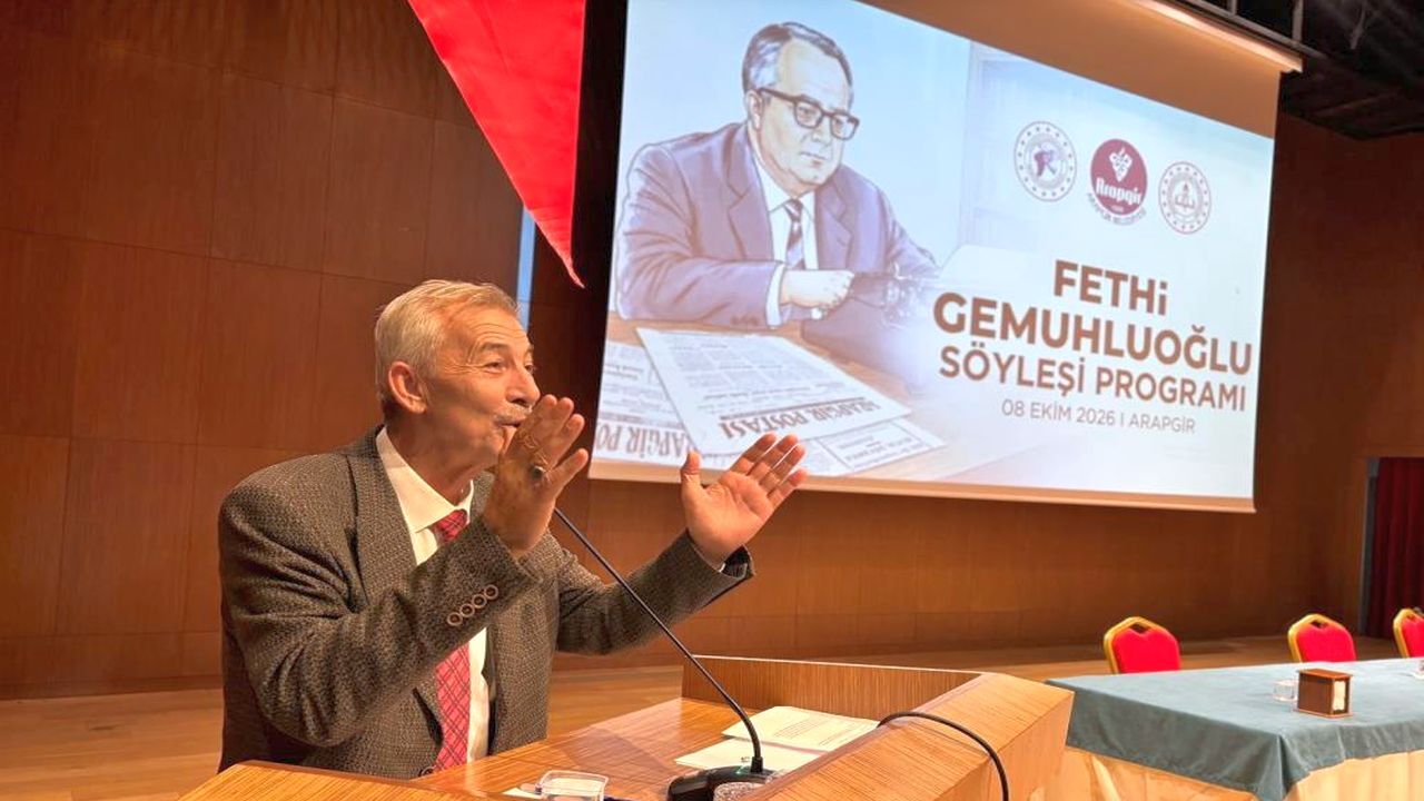 Fethi Gemuhluoğlu İçin Arapgir'de Anma Programı