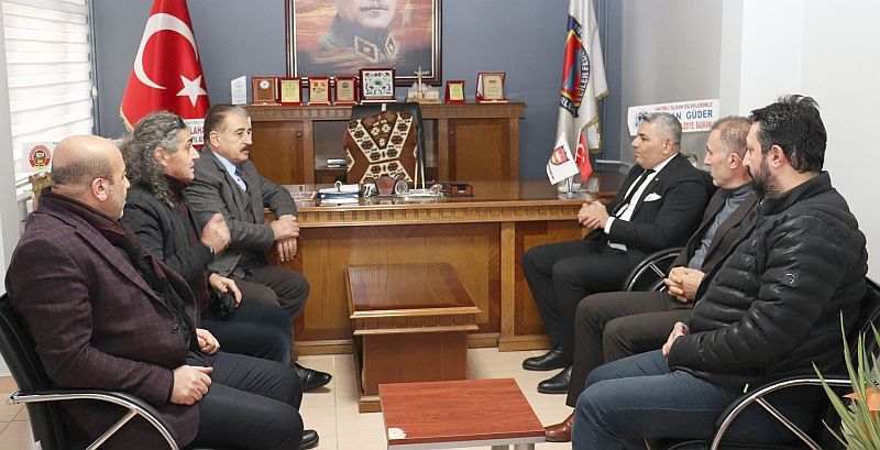 MTSO Başkanından MESOB Başkanı Ziyareti